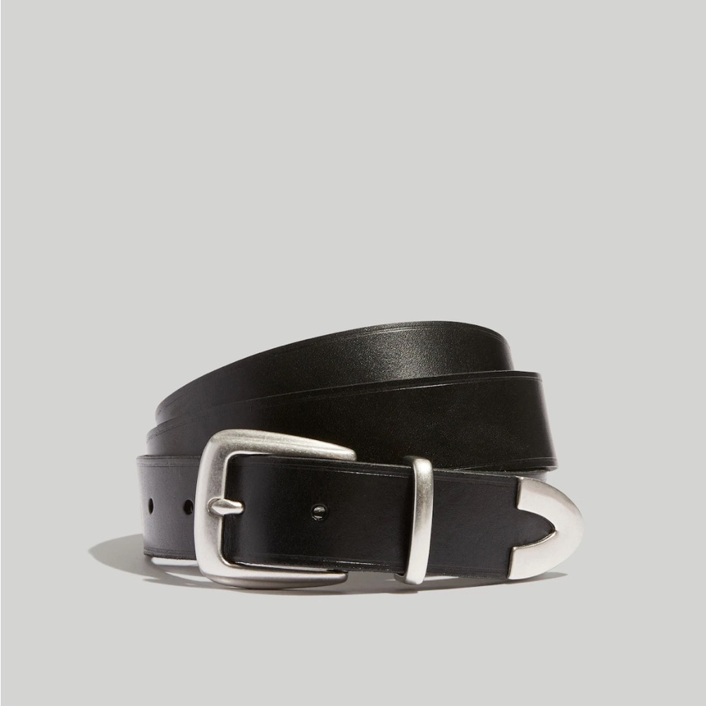 MADEWELL LEATHER WESTERN BELT SIZE SMALL